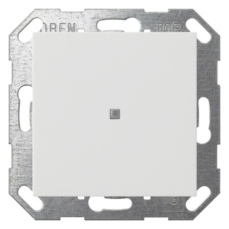 1St. Gira 517103 KNX Taster Wippe 1f System 55 Reinweiß