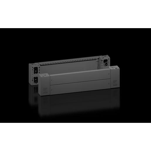 1St. Rittal VX 8660.023 VX Sockel-Eckstück mit Blende, vorne/hin