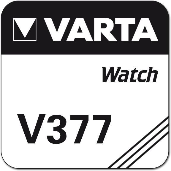 1St. Varta 00377 101 111 Uhrenzelle V377
