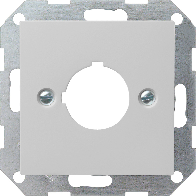 1St. Gira 0272015 Abd. Tragring Geräte Ø 22,5 mm System 55 Grau m