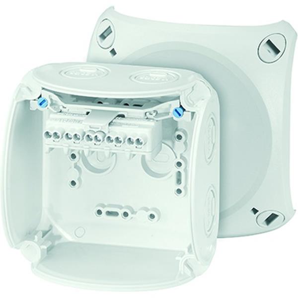 1St. Hensel KF 0402 G Kabelabzweigkasten 1,5-2,5 qmm 4 qmm 1phasig, 5pol. Klemme 62000047 KF0402G