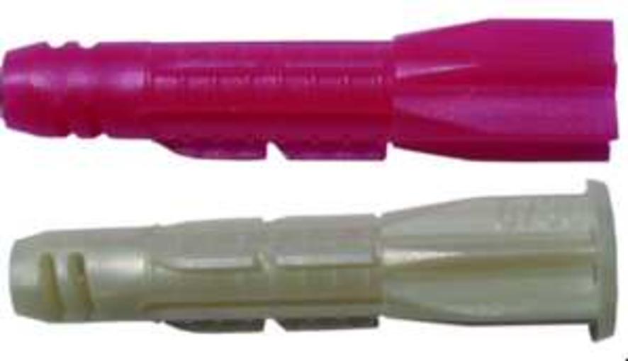 100St. Protec.class PRO-X 636K Allzweckdübel Kragen 6x36 Weiss VE100