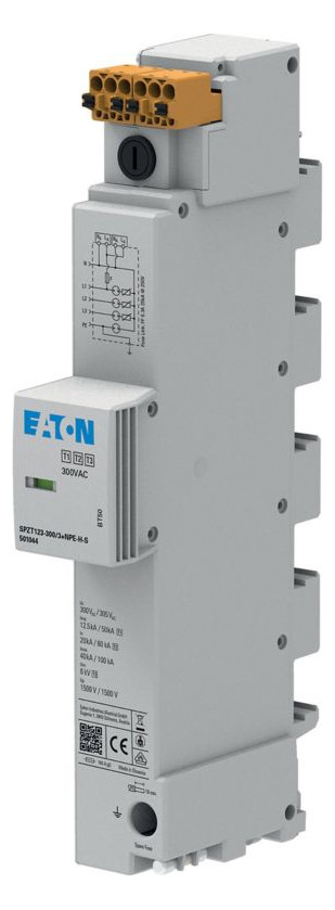 1St. EATON SPZT123-300/3+NPE-H-S EP-501044 Blitz-strom-Überspannungs-Ableiter EP