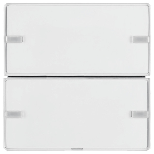 1St. Berker 80142329 Tastsensor 2fach Komfort mit Beschriftungsfeld KNX Q.x polarweiß samt 1St. Berker 80142329 Tastsensor 2fach Komfort mit Beschriftungsfeld KNX Q.x polarweiß samt