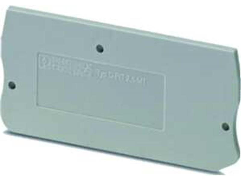 50St. Phoenix D-PT 2,5-MT Abschlussdeckel L=62 mm B=2,2 mm H=29,1 mm grau 3211003