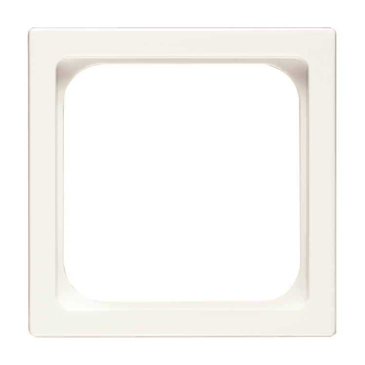 1St. Busch-Jaeger 1746/10-884 Zentralscheibe, 50 x 50 mm carat studioweiß matt