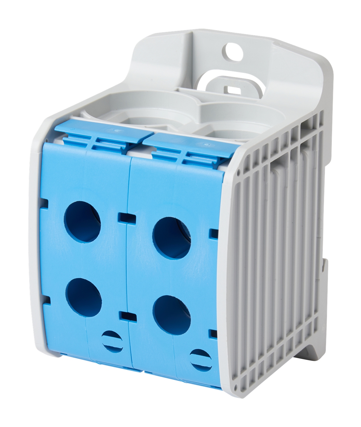 1St. F-Tronic RKA185-1-4bl Reihenklemme 185mm², 1polig, 4 Anschlüsse, blau, CU/AL, RKA185-1-4bl 7730091