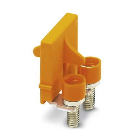 10St. Phoenix Contact SB 2-8-T Schaltbrücke Rastermaß: 8,2mm B=15,3mm Polzahl: 2 orange 3026366 10St. Phoenix SB 2-8-T Schaltbrücke Rastermaß: 8,2mm B=15,3mm Polzahl: 2 orange 3026366