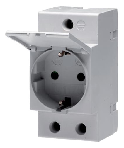 1St. ABB M1175-C  Steckdose mit Klappdeckel 2CSM211000R0721