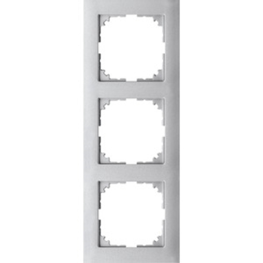 1St. Merten MEG4030-3660 M-Pure-Rahmen, 3fach, aluminium, M-Pure