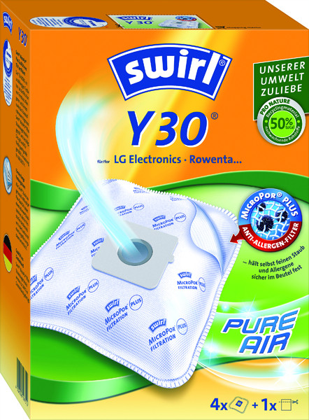 1St. Swirl Y30 MPP Green 4er Staubsauger Beutel