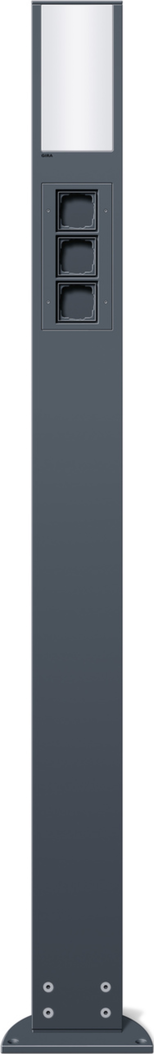 1St. Gira 135328 E-Säule Licht + 3x Leereinheit 1600 mm Energiesäule Anthrazit