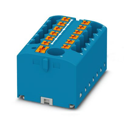 100St. PHOENIX PTFIX 6/12X2,5 BU Verteilerblock,Inhalt:1Stück