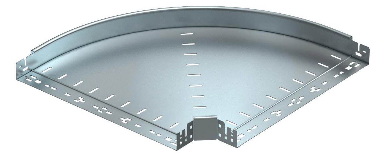 1St. OBO Bettermann RBM 90 650 FS Bogen 90 mit Schnellverbindung