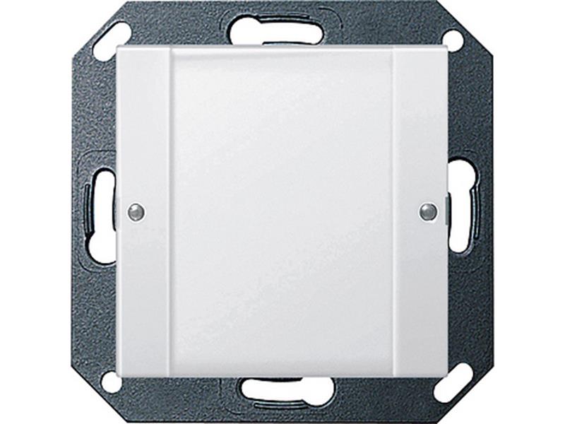 1St. Gira 2001100 Tastsensor 2 1fach 24 V pot.frei mit Beschriftungsfeld System 55 Klar/Reinweiß