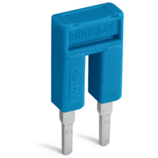 25St. Wago 2002-402/000-006 Brücker 2-fach isoliert blau