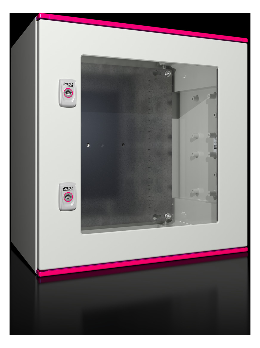 1St. Rittal AX 1454.000 Kunststoff-Schaltschränke AX mit Sichtsc AX1454000   BHT: 500x500x300 mm