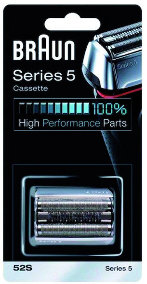 1St. BRAUN 52 S Braun Kombipack 52 S, silber,Inhalt:1Stü