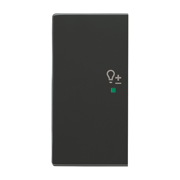 1St. Busch-Jaeger 6234-21-81 Wippe, 2-fach links, mit Symbol Dimmer Busch-free@home anthrazit