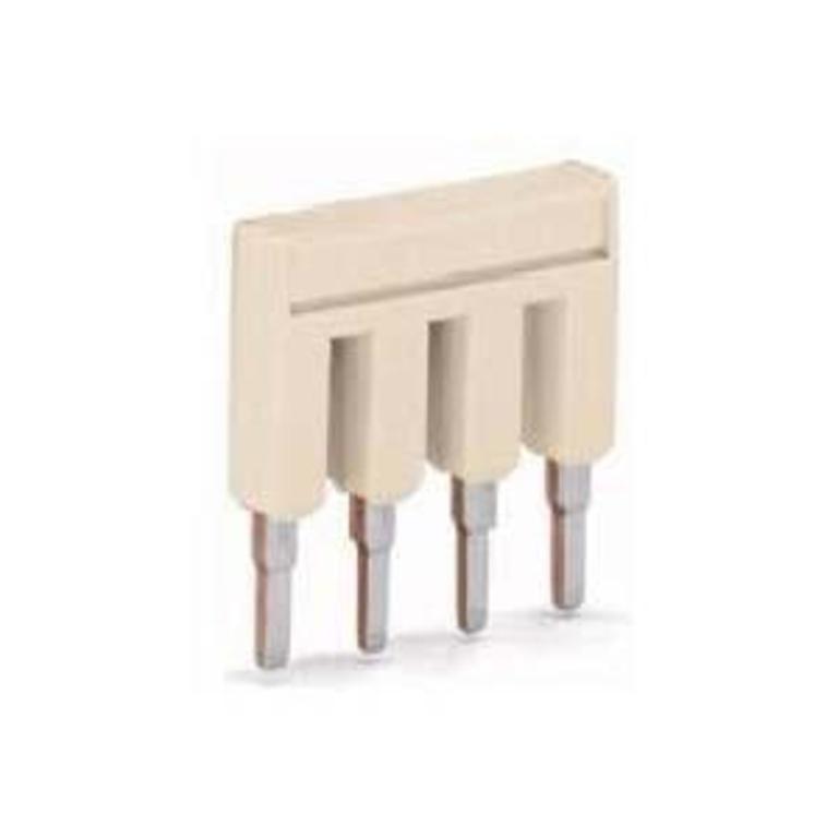 25St. Wago 2004-405 Top Job S Kammbrücker 5-fach Nennstrom 32 A isoliert lichtgrau 2004-405