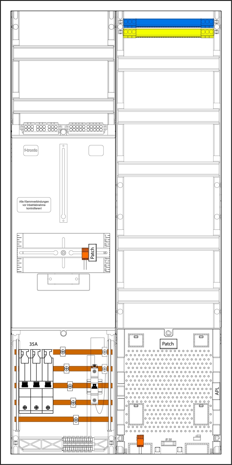 1St. F-Tronic 3HZ721APZ35B6 3HZ721APZ35B6, 1 ZP, 1 VAPZ inkl. APL, SLS 35A, SPVGB6, 2 PPV, 1 PL100 7190081