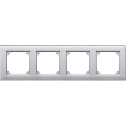 1St. Merten 486460 M-PLAN-Rahmen, 4-fach, Aluminium 1St. Merten 486460 M-PLAN-Rahmen, 4-fach, Aluminium...