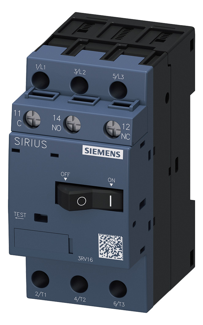 1St. Siemens 3RV1611-1AG14 Spannungswandler-Schutzschalter, S00, 1,