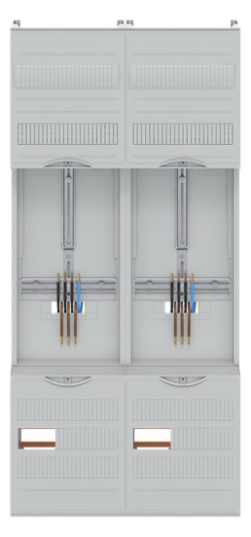 1St. Striebel & John DF27C2 Zählerfeld 7RE 2Z vorverdrahtet