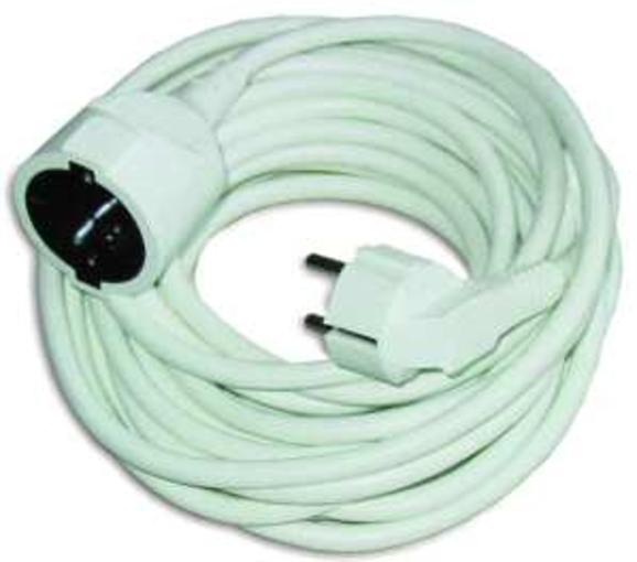 5m Protec.class PSVL 315-5 Verlängerung Schuko 5m wei