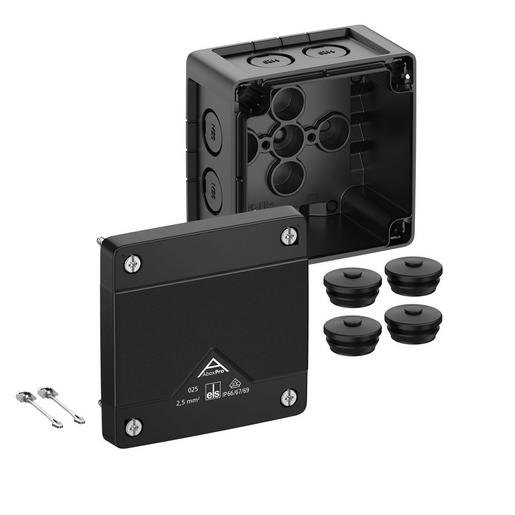 1St. Spelsberg Abox Pro 025-L/sw Abzweigkasten