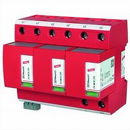 1St. Dehn 951305 Kombiableiter Typ 1 + Typ 2 Dehnventil M für dreiphasige TN-C-Systeme DV M TNC 255 FM