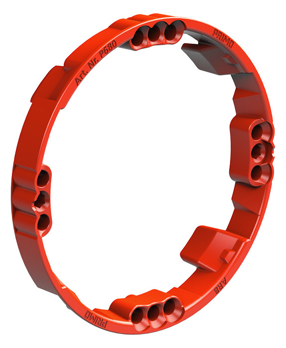 25St. Primo P680 Putzausgleich-Ring 8 mm für Geräte- und Geräte-V-Dosen Ø 60 mm
