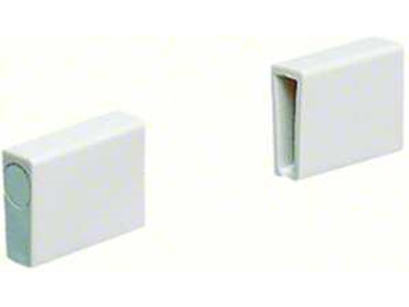 1  Satz = 10 Stück Hager KZ021 Endkappen 1-polig