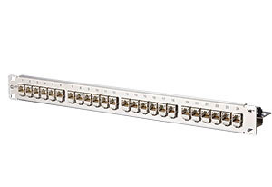 1St. Metz Connect 130B11P1-E C6Amodul 24 Port 180 M 1HE Edelstahl