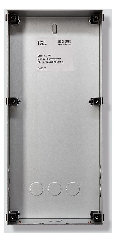 1St. Siedle GU CL 06-0 GU CL 06-0 Unterputzgehäuse Siedle Class GUCL060