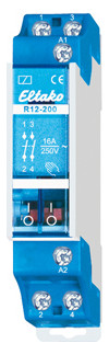 1St. Eltako R12-200-12V DC Schaltrelais 12V DC. 2 Schließer 16A/250