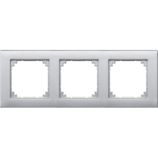 1St. Merten 486360 M-PLAN-Rahmen, 3-fach, Aluminium
