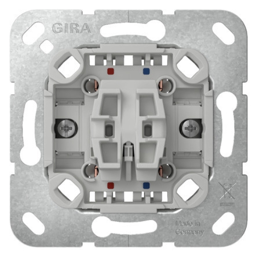 1St. Gira 310200 Wippschalter Aus 2-p Einsatz Nachfolger zu 010200