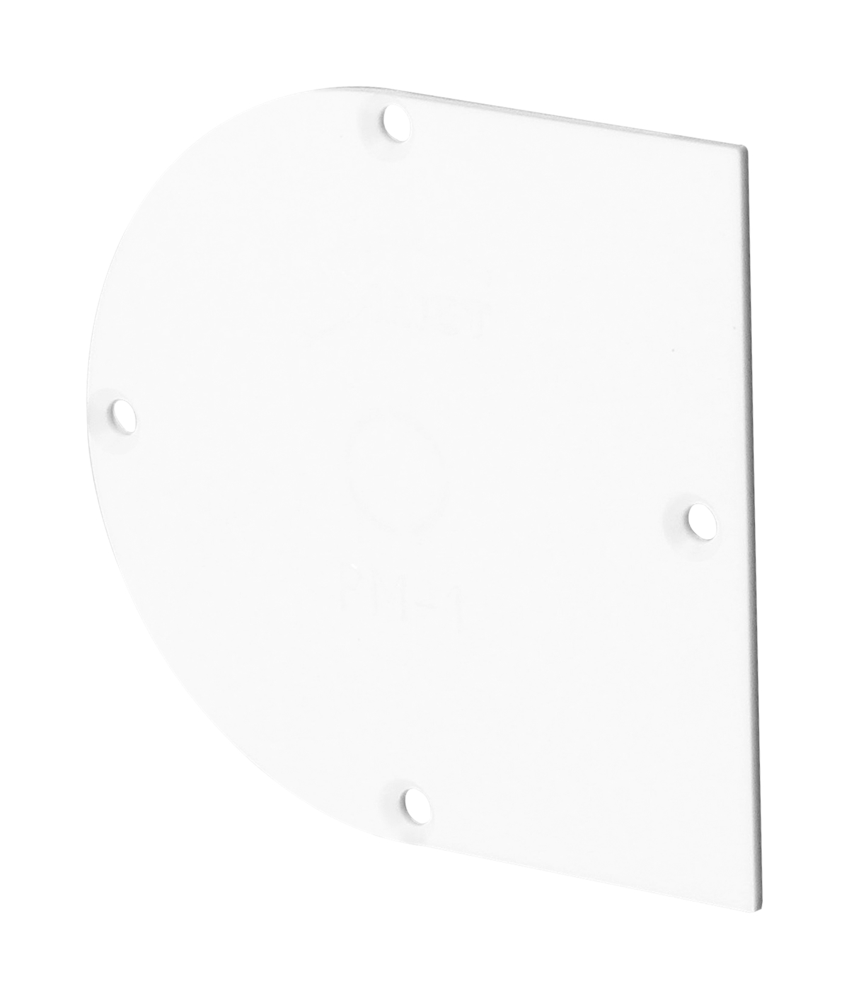 50St. F-Tronic HWD1 Deckel HWD1, halbrund, für HW Gerätedosen massiv 7390057