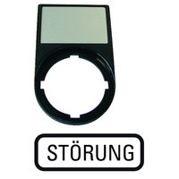 1St. Eaton M22S-ST-D8 216489 Träger, + Schild, STÖRUNG 1St. Eaton M22S-ST-D8 216489 Träger, + Schild, STÖRUNG