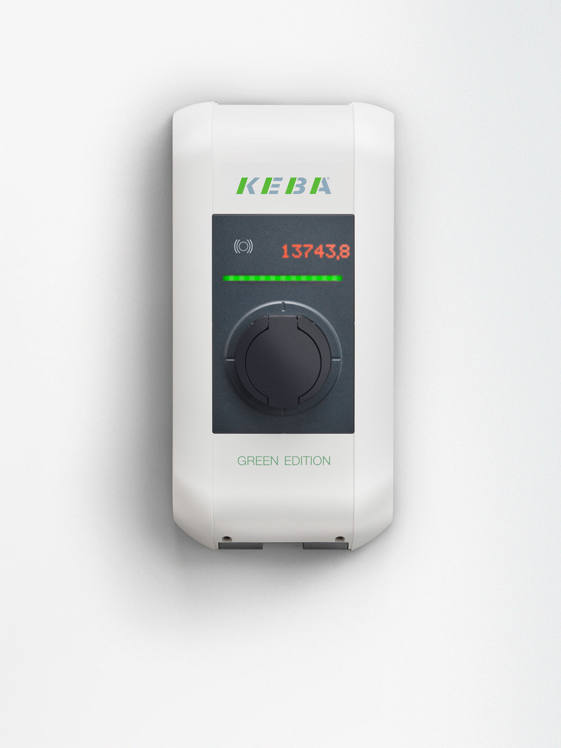 1St. KEBA x-series Typ2 Socket RFID 124564 22KW P30-ES2400B2-E0R-GE