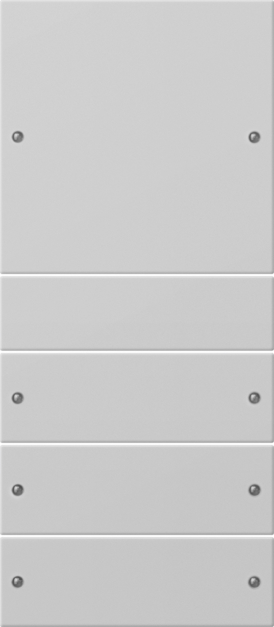 1St. Gira 2184015 Wippenset 4f (1+3) System 55 Grau m(lack.)