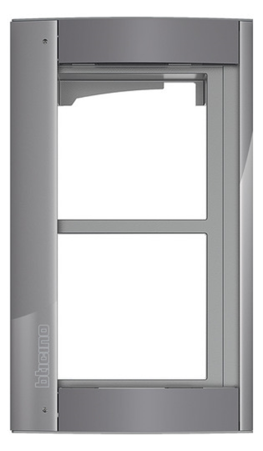 1St. SEKO Bticino 350223 Abdeckrahmen + Modulträger 2 Module, Tür