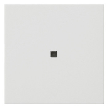 1St. Gira Wippe 1f unbedruckt 537127 Kontrollf.System 55 Reinweiß m