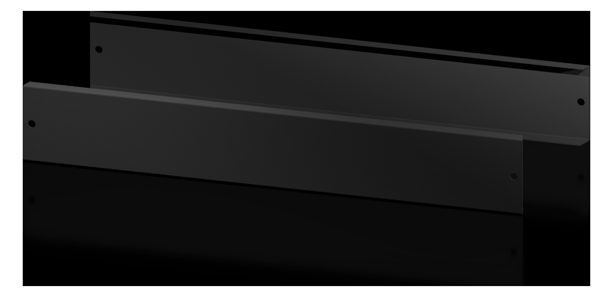 1St. Rittal AX 2830.061 AX Sockel-Blenden, vorne und hinten