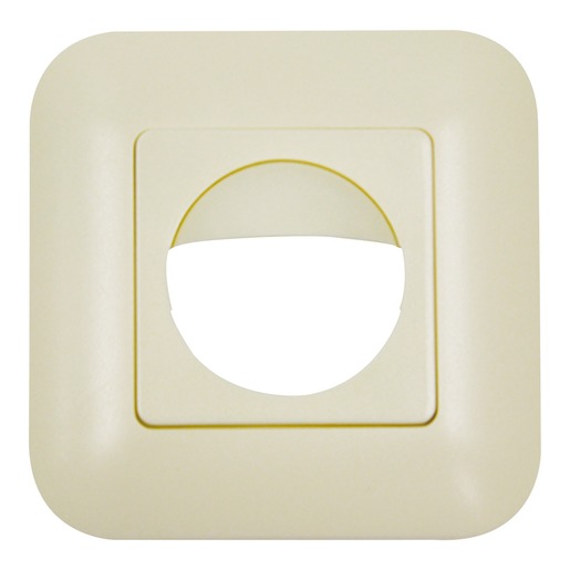 1St. B.E.G. 92632 Rahmen Indoor 180 (IP20) perlweiß matt, Rahmen IP54 zur Kombination mit den Sensoreinsätzen für die au