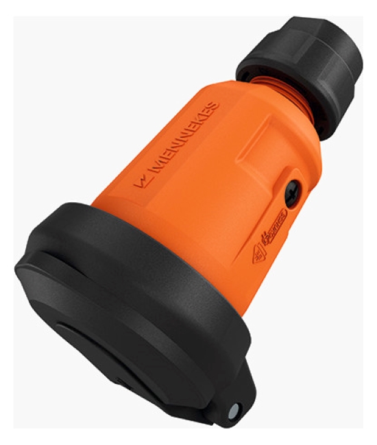 1St. Mennekes 158041 Kupplung SCHUKO 16A2p+PE 230V IP54