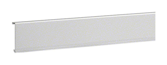 2m Hager SL20080219016 Sockelleistenkanal-Oberteil mit Weichlippe PVC zu SL 20x80mm verkehrsweiß