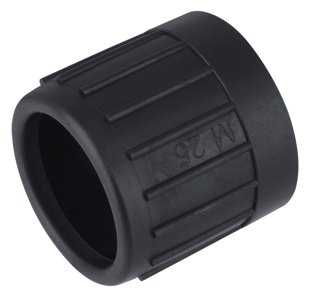 1St. Fränkische 25996016 Kunststoff Endtülle E-Ku-E 16 UV-Beständig schwarz