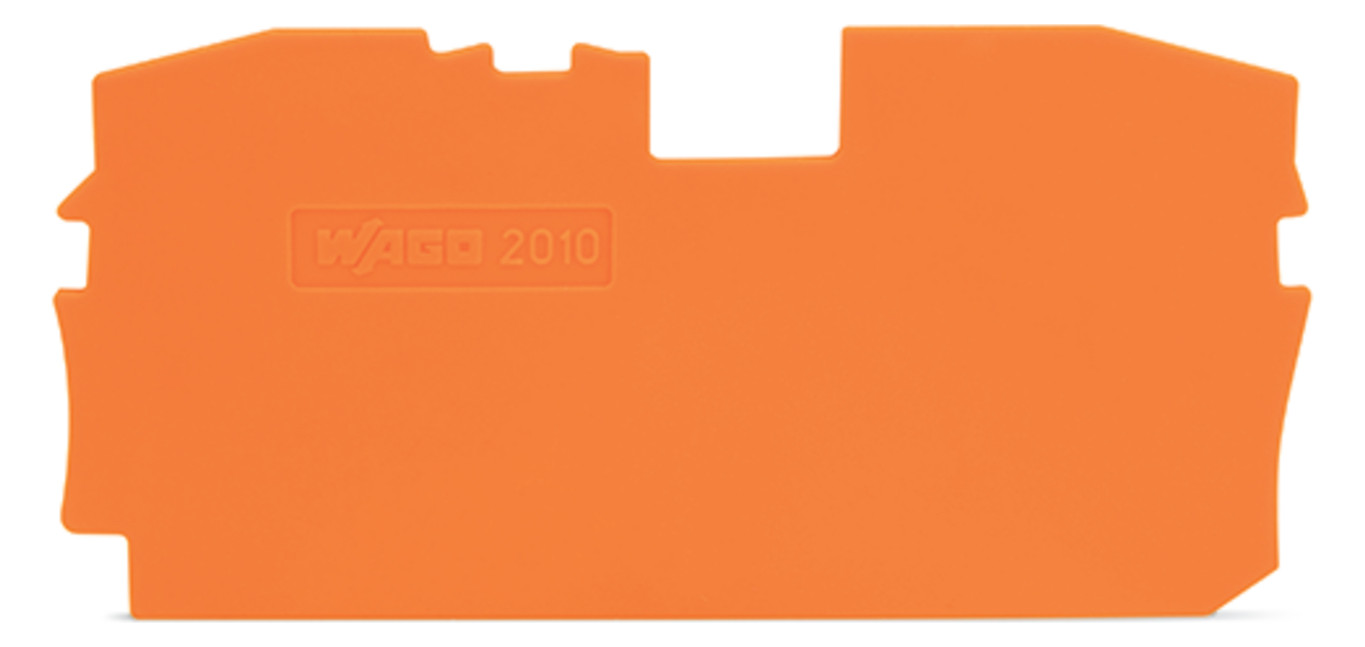 25St. Wago 2010-1292 Abschlussplatten für Durchgangsklemme 10 20101292